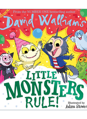 英文原版 Little Monsters Rule 小怪兽2 精装绘本 David Walliams大卫威廉姆斯新作 英文版 进口英语原版书籍