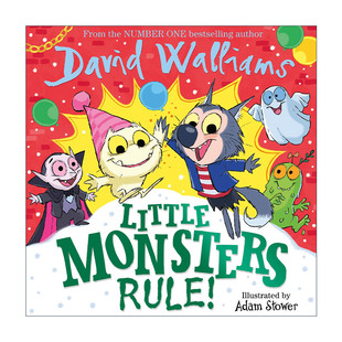 英文版 书籍 Rule 绘本 David 精装 Monsters 小怪兽2 进口英语原版 英文原版 Walliams大卫威廉姆斯新作 Little