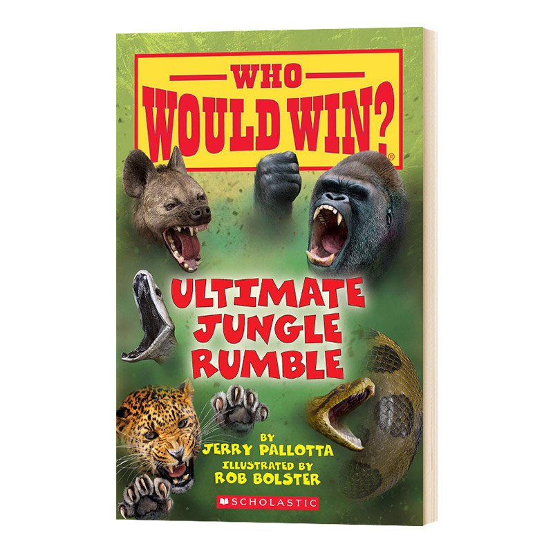 英文原版 Ultimate Jungle Rumble Who Would Win终极丛林隆隆声谁会赢系列英文版