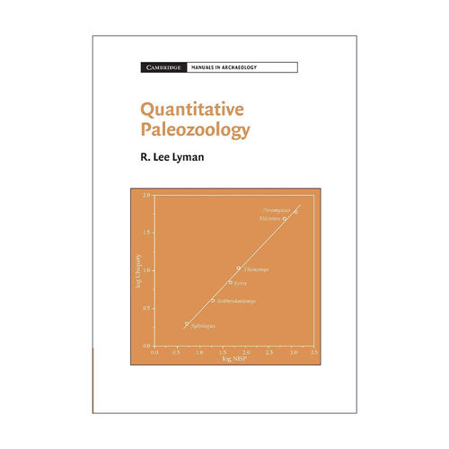 英文原版 Quantitative Paleozoology 古动物学定量研究方法 剑桥考古手册系列 英文版 进口英语原版书籍