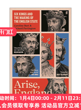 英文原版 Arise England 崛起吧英格兰 六位国王与英国国家的形成 金雀花王朝中世纪英格兰历史 英文版 进口英语原版书籍