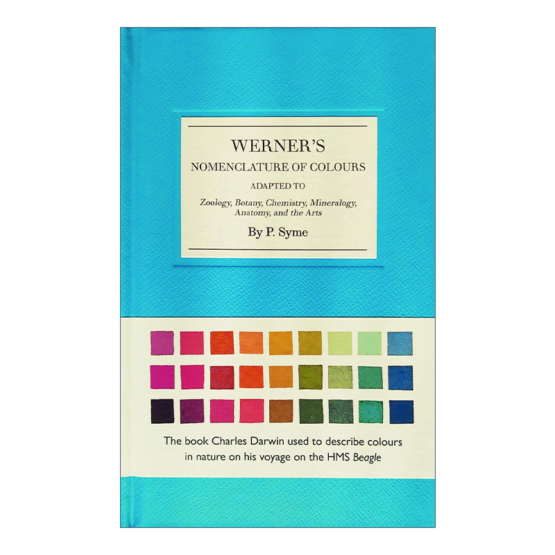 维尔纳色彩命名法  英文原版 Werner's Nomenclature of Colours 精装 英文版 进口英语原版书籍