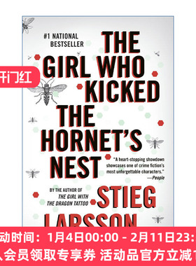 捅马蜂窝的女孩  英文原版小说 Girl Who Kicked the Hornet's Nest 千禧年三部曲3 Stieg Larsson 英文版 进口英语原版书籍