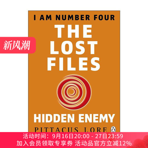 英文原版 I Am Number Four The Lost Files Hidden Enemy关键第4号 隐藏的敌人 洛林传奇系列中篇番外集 英文版 进口英语原版书籍