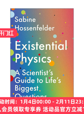 英文原版 Existential Physics 存在主义物理学 德国物理学家扎比内·霍森菲尔德 英文版 进口英语原版书籍