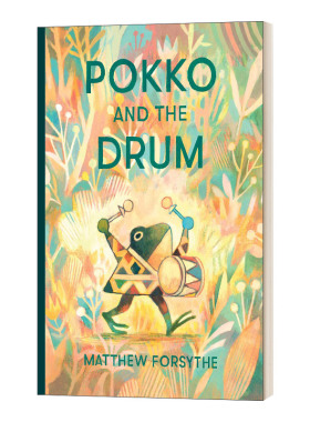 英文原版绘本 Pokko And The Drum 青蛙与鼓 精装绘本 英文版 进口英语原版书籍