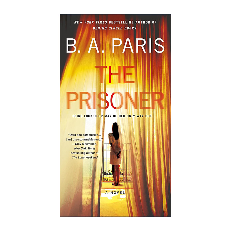 英文原版 The Prisoner 囚徒 B.A.Paris惊悚小说 英文版 进口英语原版书籍