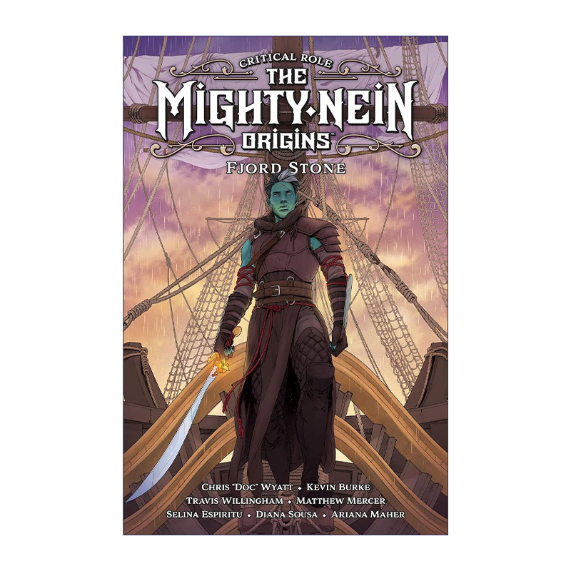 关键角色 英文原版 Critical Role The Mighty Nein Origins Fjord Stone 强力内恩起源 Dark Horse黑马漫画 Kevin Burke 精装