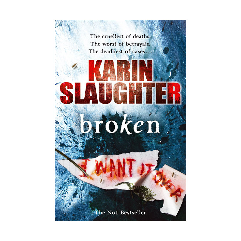 英文原版 Broken 破碎 卡琳·斯劳特Karin Slaughter 特伦特探员系列4 同名美剧原著 畅销推理悬疑小说 英文版 进口英语原版书籍