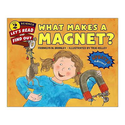 英文原版 Let's Read and Find Out 2 What Makes a Magnet 自然科学启蒙阅读与发现2级 认识磁铁 英文版 进口英语原版书籍