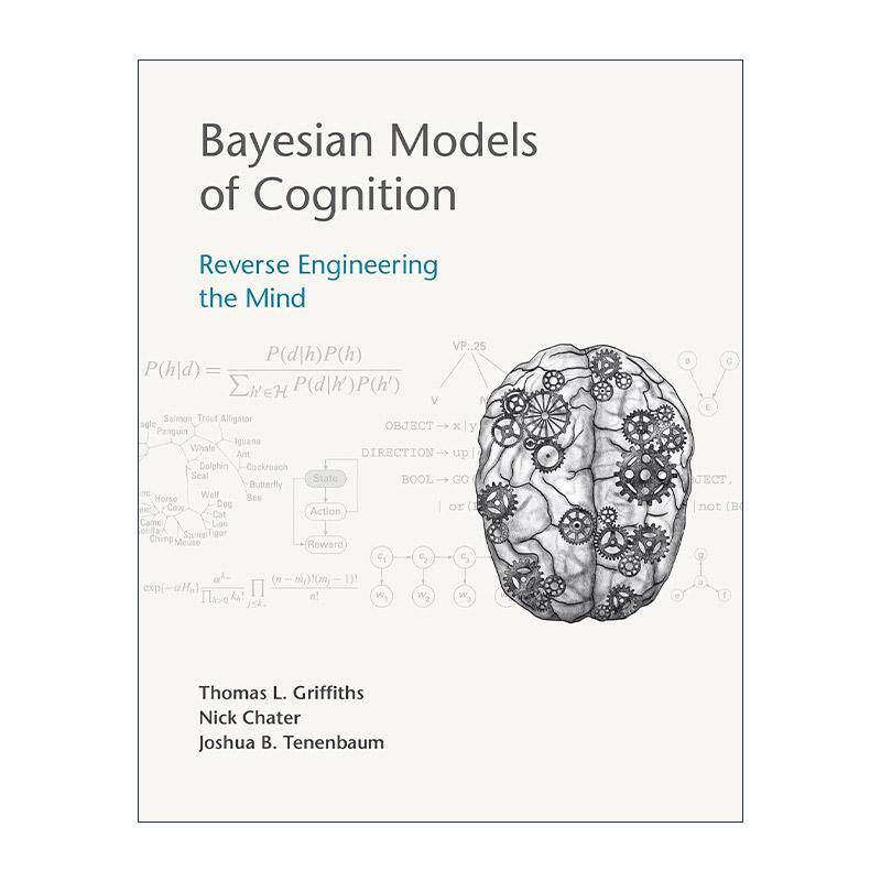 英文原版 Bayesian Models of Cognition The MIT Press 贝叶斯认知模型 思维逆向工程 普林斯顿大学教授Thomas L Griffiths 精装