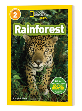 英文原版 National Geographic Readers Rainforests Level 2 国家地理分级读物 雨林 第2级 英文版 进口英语原版书籍