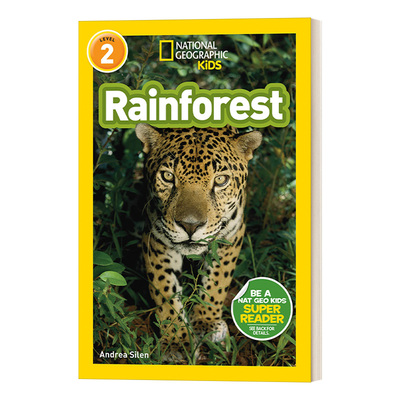 英文原版 National Geographic Readers Rainforests Level 2 国家地理分级读物 雨林 第2级 英文版 进口英语原版书籍