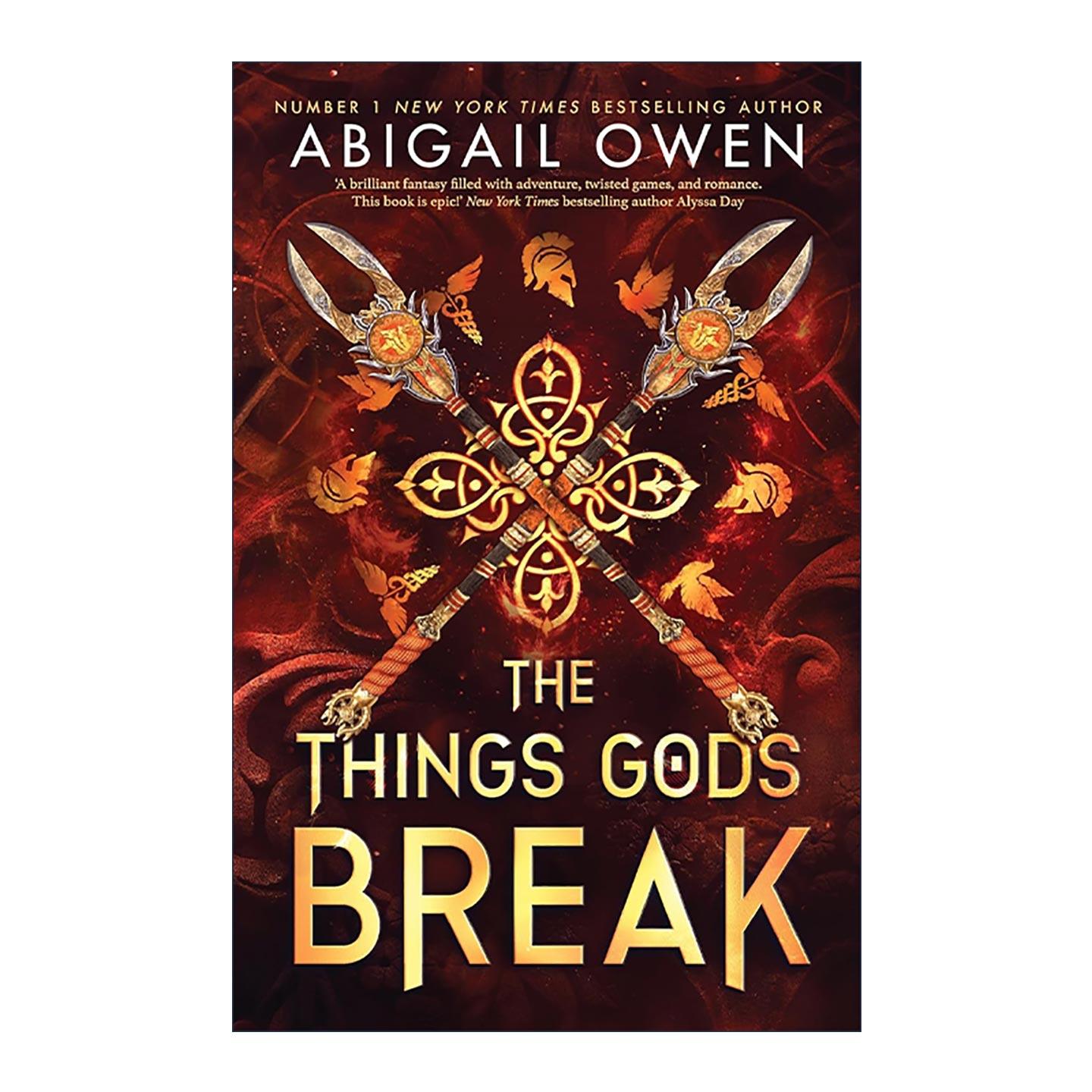 英文原版 The Things Gods Break 众神所毁之物 众神的游戏2 Abigail Owen畅销奇幻浪漫小说 英文版 进口英语原版书籍