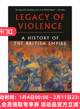 英文原版 Legacy of Violence 暴力的遗产 大英帝国的历史 Caroline Elkins 英文版 进口英语原版书籍