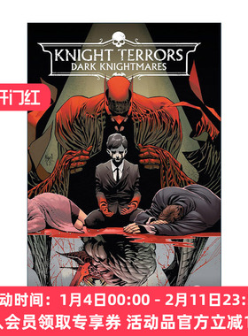 英文原版 Knight Terrors 1 Dark Knightmares 恐怖骑士 骑士惊魂1 黑暗梦魇 DC漫画 精装 英文版 进口英语原版书籍
