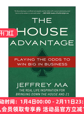 大概率思维  英文原版 The House Advantage Playing the Odds to Win Big In Business 人生赢家都是概率赢家 数字信徒 英文版