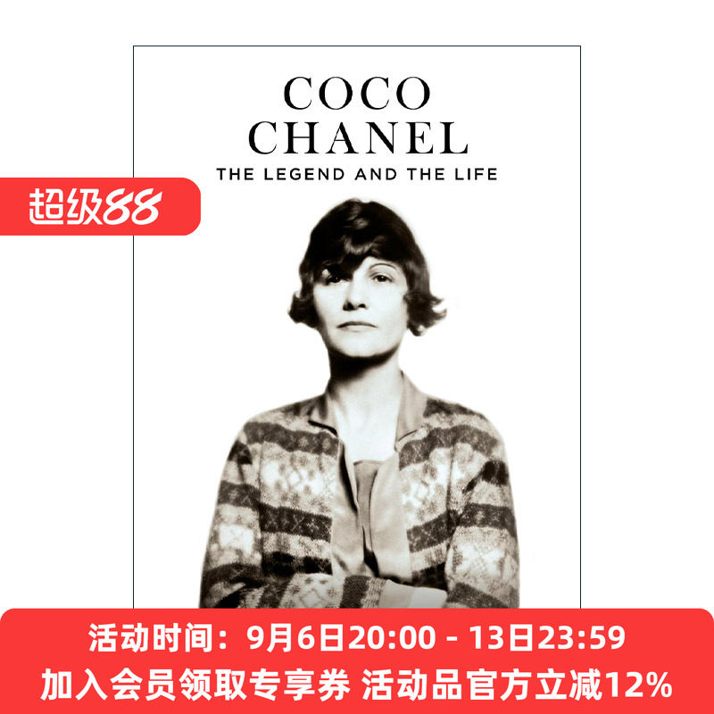 英文原版 Coco Chanel 可可·香奈儿的传奇一生 精装新版 贾斯汀?皮卡迪 英文版 进口英语原版书籍