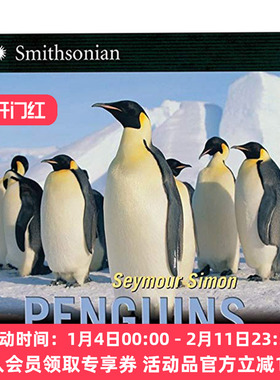 科学博物馆 英文原版绘本 Penguins 企鹅 自然科学科普绘本 STEM读物 英文版 进口英语原版书籍