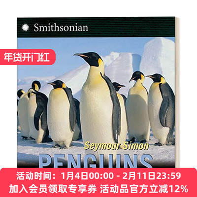科学博物馆 英文原版绘本 Penguins 企鹅 自然科学科普绘本 STEM读物 英文版 进口英语原版书籍