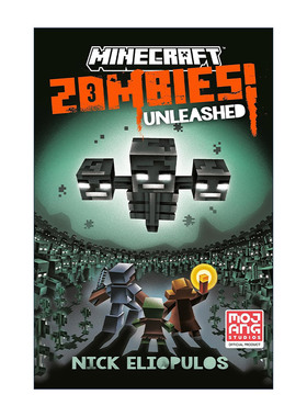 我的世界21 僵尸释放 英文原版 Minecraft Zombies Unleashed!  官方小说 英文版 进口英语原版书籍