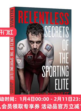 英文原版 Relentless 永不停歇 英国铁人三项奥运冠军阿里斯泰尔·布朗利自传 英文版 进口英语原版书籍