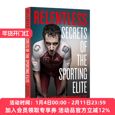 英文原版 Relentless 永不停歇 英国铁人三项奥运冠军阿里斯泰尔·布朗利自传 英文版 进口英语原版书籍