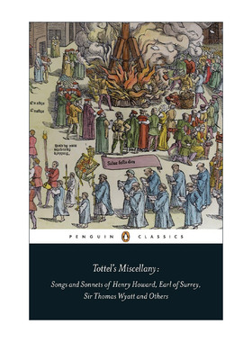 英文原版 Tottel's Miscellany Penguin Classics 托特尔杂集 企鹅经典 亨利·霍华德 诗歌 十四行诗 Amanda Holton 英文版