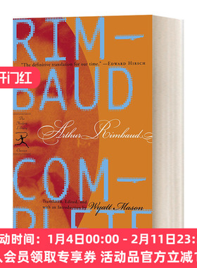 英文原版 Rimbaud Complete Modern Library Classics 兰波全集 兰登书屋现代图书馆经典系列 英文版 进口英语原版书籍
