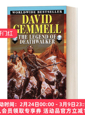 英文原版 The Legend of the Deathwalker 德莱尼传奇系列7 死亡行者传奇 David Gemmell 奇幻动作冒险小说 英文版 进口英语书籍