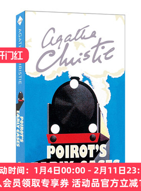 英文原版小说 Poirot — Poirot's Early Cases大侦探波洛系列 蒙面女人 威尼斯鬼魅 阿加莎侦探推理小说 英文版 进口英语原版书籍