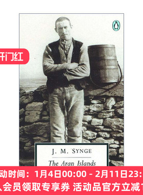 英文原版 The Aran Islands Penguin Classics 阿兰群岛 爱尔兰游记 企鹅经典 J. M. Synge 英文版 进口英语原版书籍