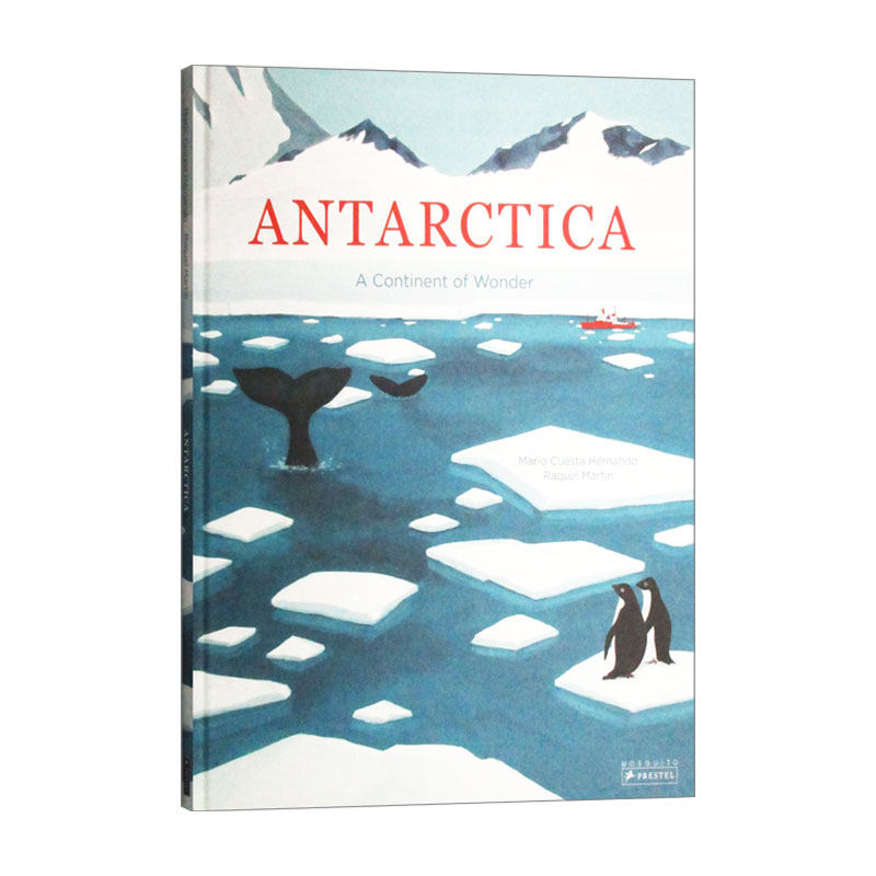 华研原版 英文原版 Antarctica  A Continent of Wonder 南极洲 奇迹大陆 精装 英文版 进口英语原版书籍