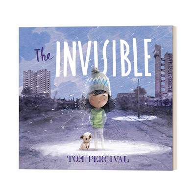 英文原版绘本 The Invisible 隐形的我 Tom Percival 插画绘本 英文版 进口英语原版书籍