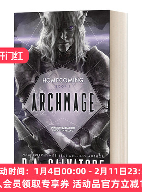 英文原版小说 Archmage Legend of Drizzt Homecoming  Book I 龙与地下城 崔斯特传奇 返乡系列1 大法师 英文版 进口英语原版书籍