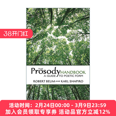 英文原版 The Prosody Handbook 韵律手册 诗歌形式指南 Robert Beum 英文版 进口英语原版书籍