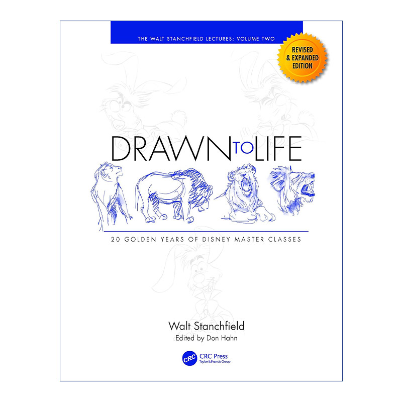 迪士尼动画黄金圣典卷2 英文原版 Drawn to Life 20 Golden Years of Disney Master Classes 第2版 英文版 进口英语原版书籍 书籍/杂志/报纸 艺术类原版书 原图主图