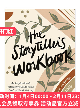 英文原版 The Storyteller's Workbook 作家笔记 写作创作投稿指南 Adrienne Young阿德里安娜·扬 英文版 进口英语原版书籍