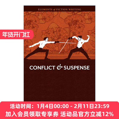 冲突与悬念  英文原版 Elements of Fiction Writing Conflict and Suspense 小说创作的要素 James Scott Bell 进口英语原版书籍