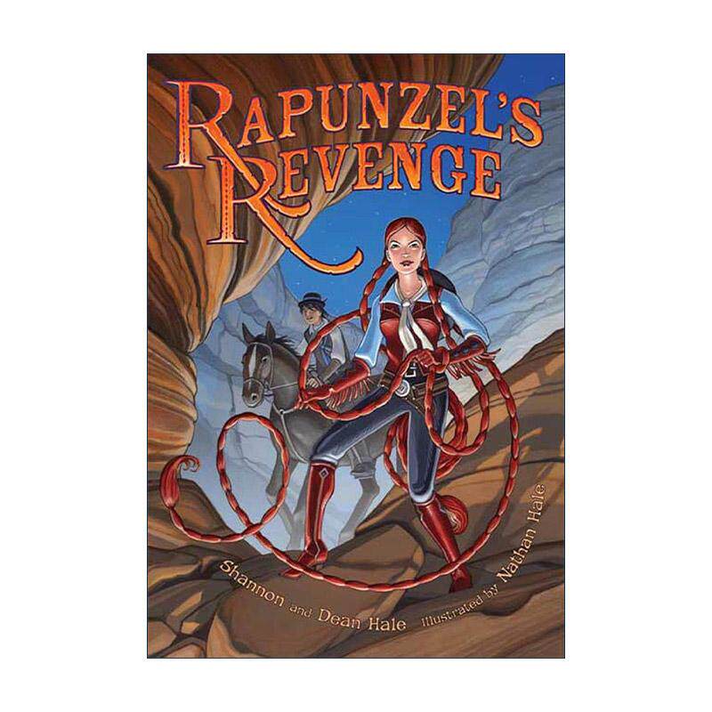 英文原版 Rapunzel's Revenge 长发公主复仇记 青少年冒险漫画 纽伯瑞奖作家Shannon Hale 英文版 进口英语原版书籍