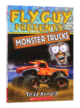英文原版 Fly Guy Presents 13 Monster Trucks Scholastic Reader  Level 2 苍蝇小子#13 怪物卡车 英文版
