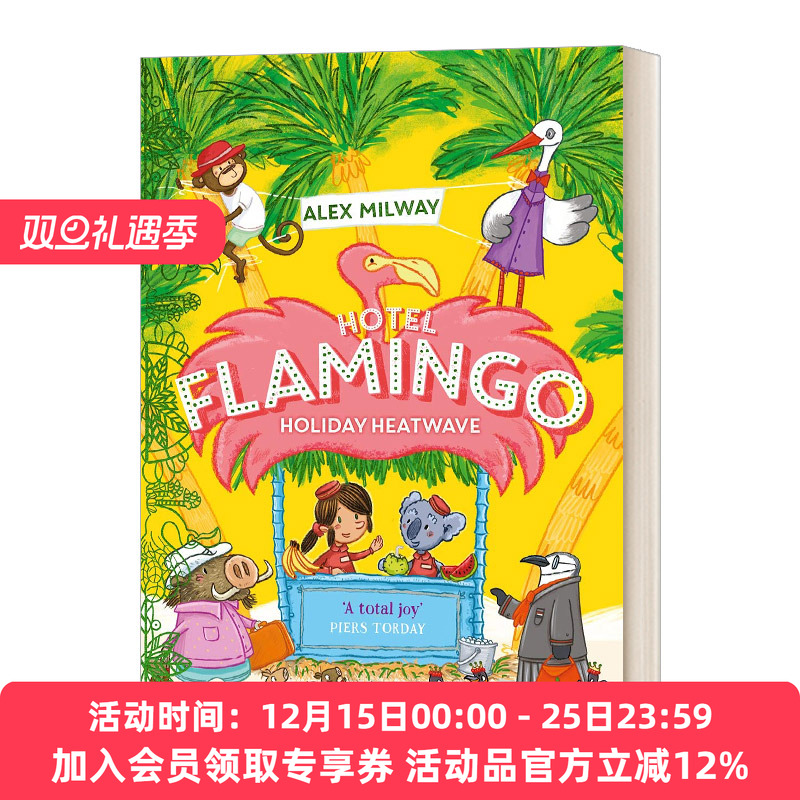 弗拉明戈酒店系列 英文原版 Hotel Flamingo Holiday Heatwave 英文版 进口英语原版书籍
