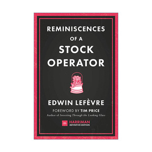 传奇的股票市场投机者杰西利弗莫尔的生活 英文原版 Reminiscences of a Stock Operator 精装 进口英语书籍