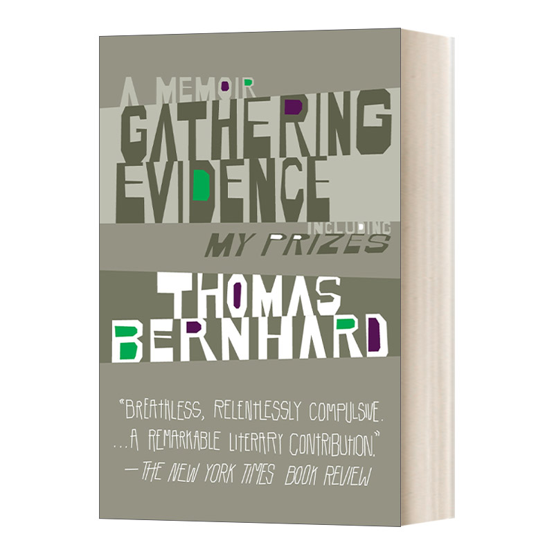 英文原版 Gathering Evidence & My Prizes A Memoir Vintage International托马斯·贝恩哈德回忆录 我的文学奖 进口英语原版书籍
