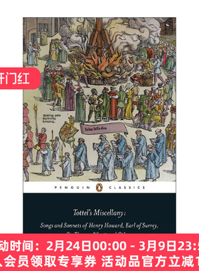 英文原版 Tottel's Miscellany Penguin Classics 托特尔杂集 企鹅经典 亨利·霍华德 诗歌 十四行诗 Amanda Holton 英文版