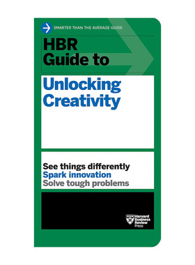 解锁创意 英文原版 HBR Guide to Unlocking Creativity 哈佛商业评论指南系列 英文版 进口英语原版书籍