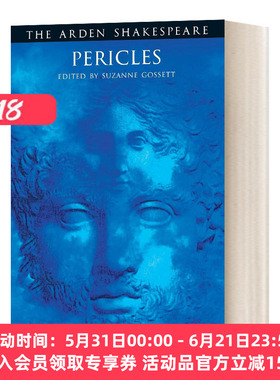 英文原版 The Arden Shakespeare Pericles 阿登版莎士比亚 伯里克利 英文版 进口英语原版书籍