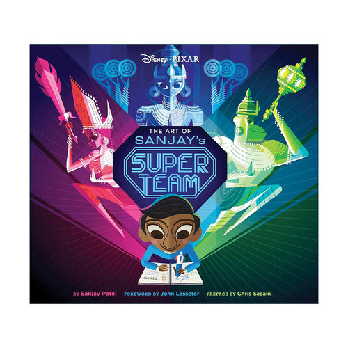 英文原版 Art of Sanjay's Super Team 桑杰的超级战队 精装设定集 奥斯卡获奖动画短片 英文版 进口英语原版书籍