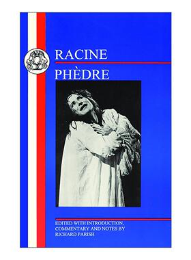 英文原版 Racine Phèdre 法语文本系列 让·拉辛戏剧 费德拉 Richard Parish 英文版 进口英语原版书籍