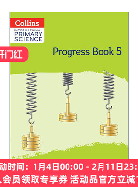 英文原版 Collins International Primary Science Progress Student's Book 5 柯林斯国际小学科学进阶练习册5 进口英语原版书籍